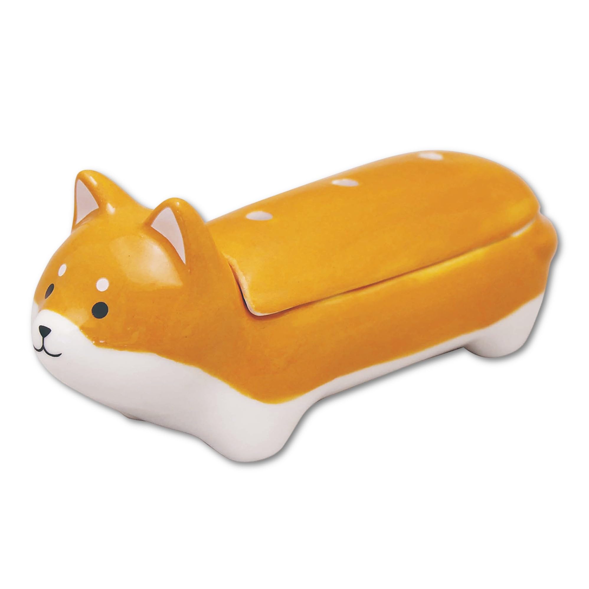 Amazon｜お香皿 線香立て かわいい 犬 猫 tocotoco Insence Holder 横